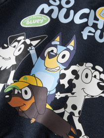 NAME IT Sweatshirt Jared Bluey Navy Blazer Melange